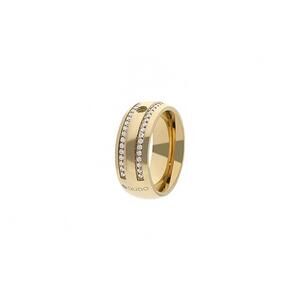 NEW QUDO women's lecce basic ring in gold